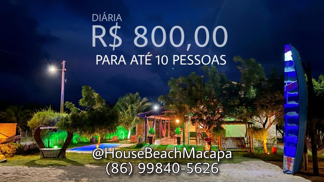 House Beach Macapa - Praia De Macapa Ngoại thất bức ảnh