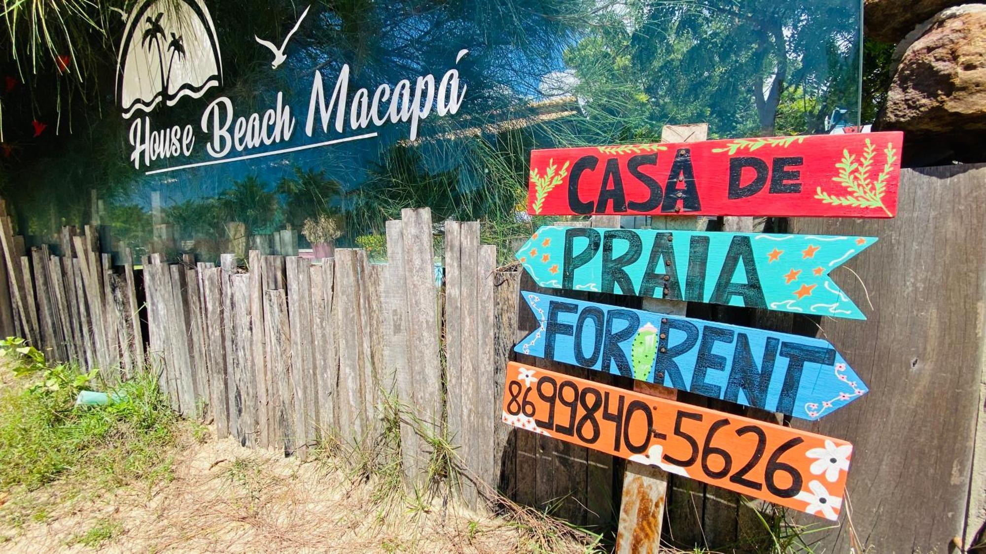 House Beach Macapa - Praia De Macapa Ngoại thất bức ảnh