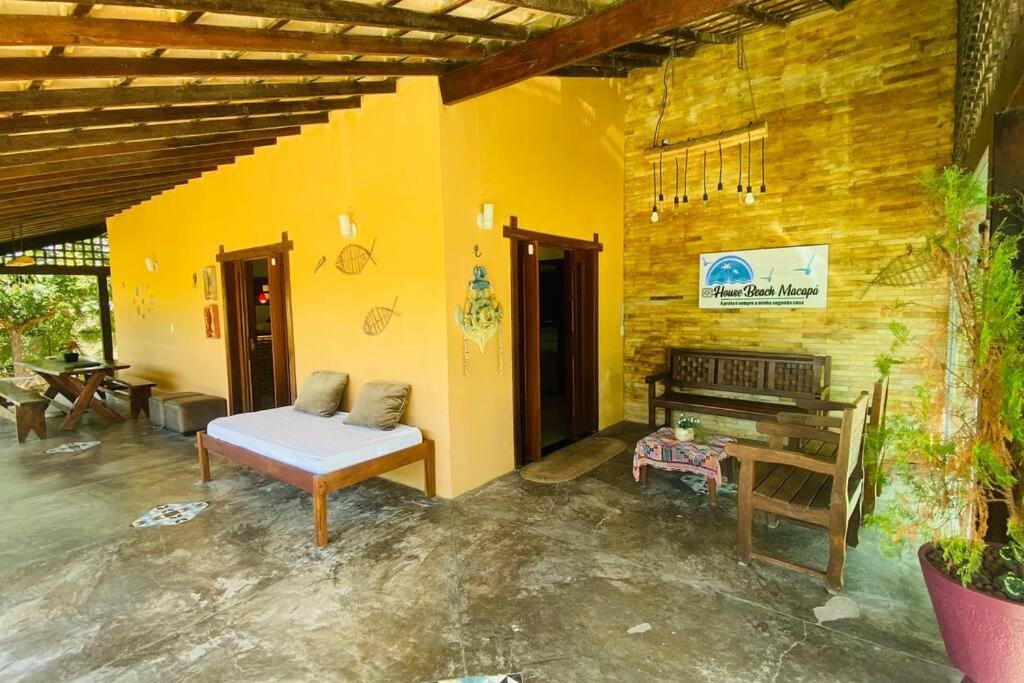 House Beach Macapa - Praia De Macapa Ngoại thất bức ảnh